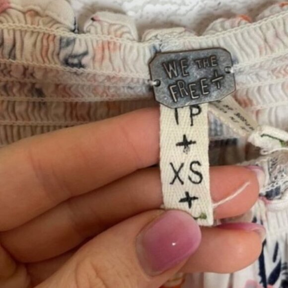 Free People Lexington Ivory Off the Shoulder Top - Picture 6 of 10